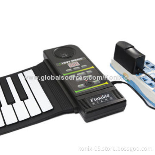 Kid's piano with silicone keyboard of musical toys